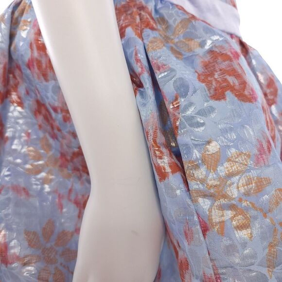 Love Shack Fancy Ola Mini Dress Morning Cappuccino Floral Size 12 Pockets - Picture 9 of 13